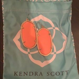 Orange large Kendra Scott